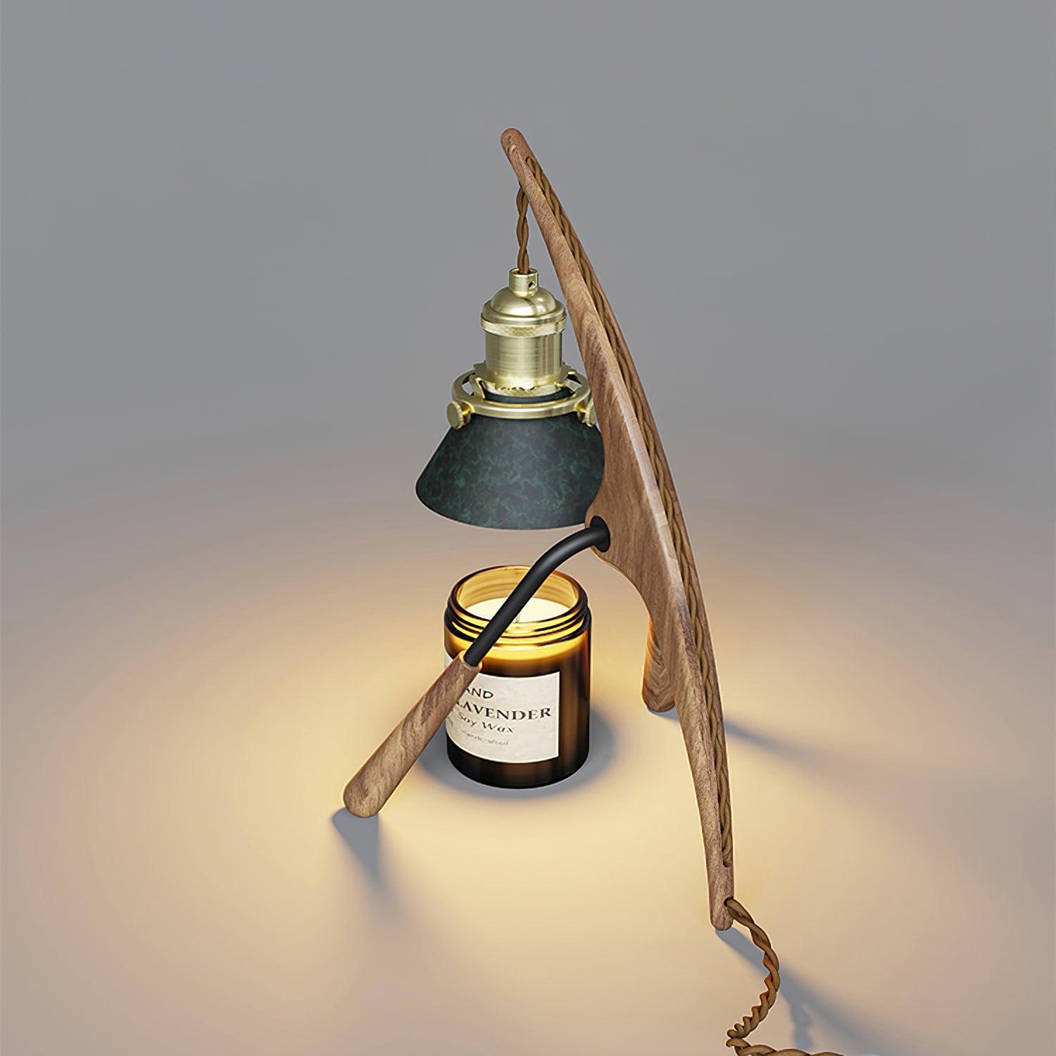 Mantis Warming Candle Lamp – Insect Art Design
