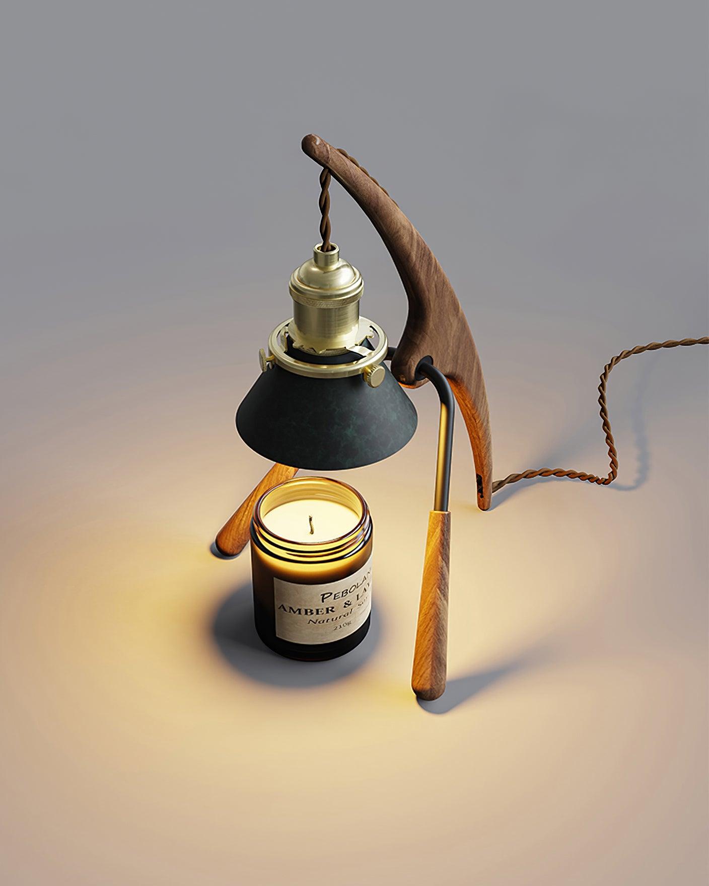 Mantis Warming Candle Lamp – Insect Art Design