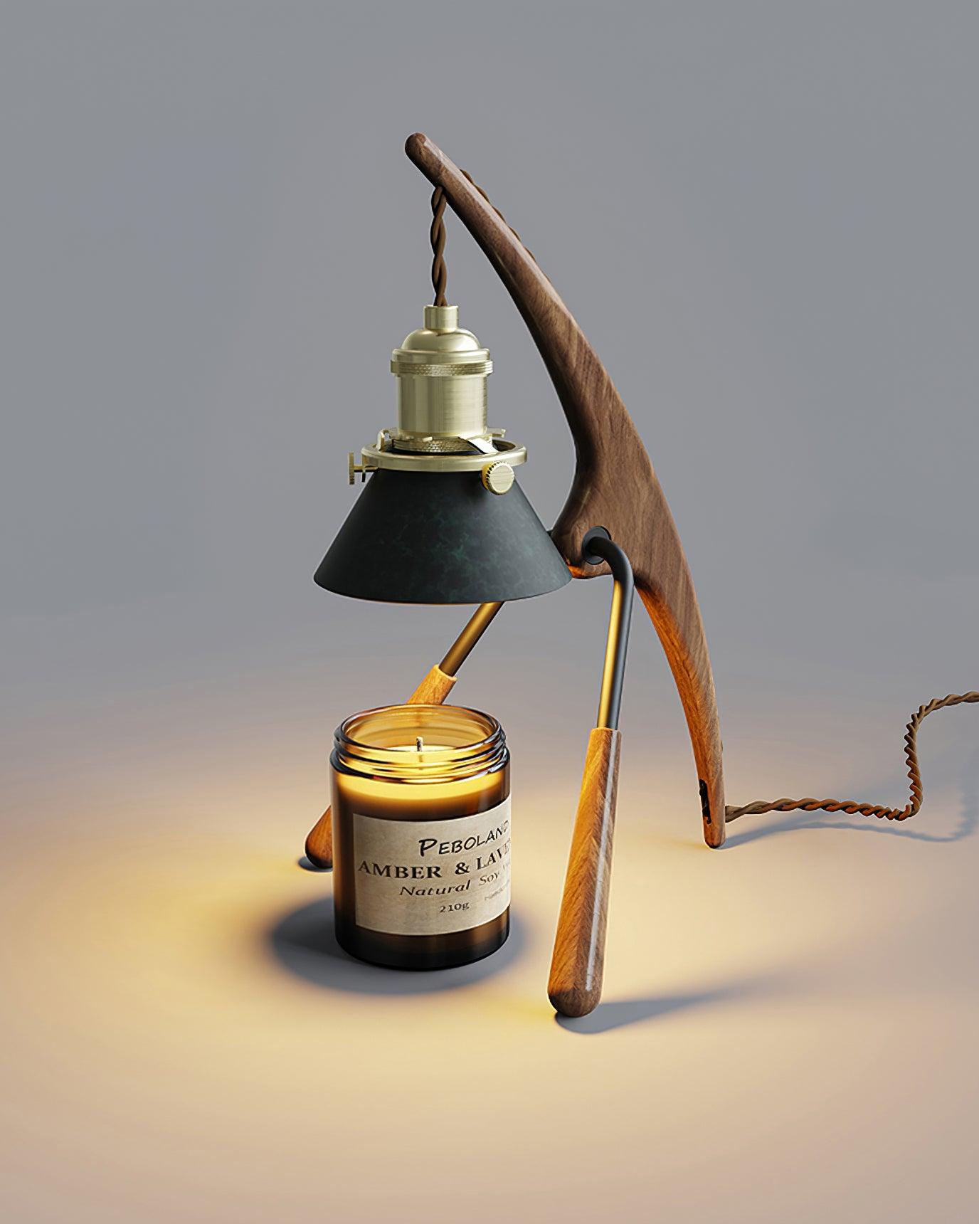 Mantis Warming Candle Lamp – Insect Art Design