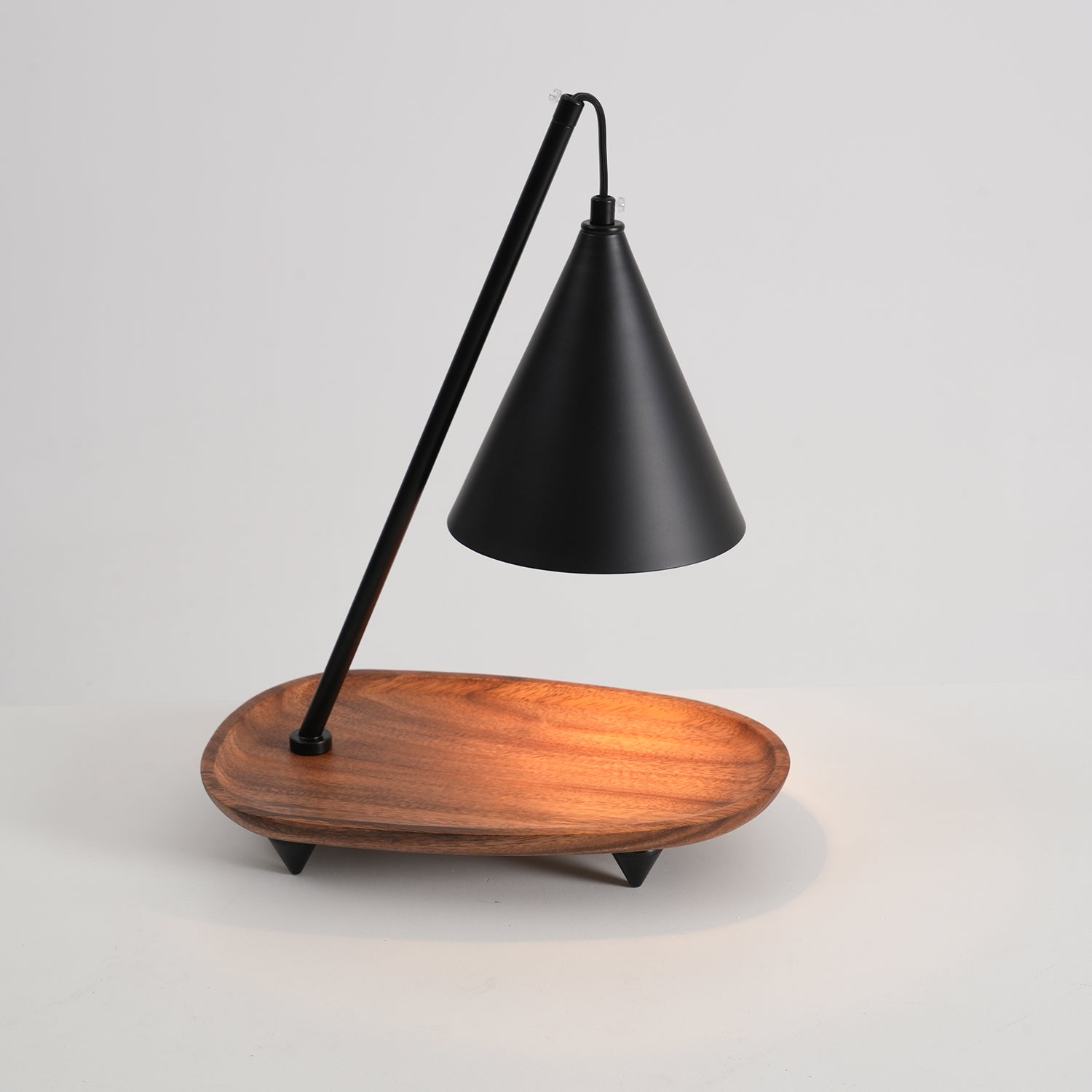 Mikaro Candle Warmer Lamp – Clean Rounded Design Indoor Wax Melter