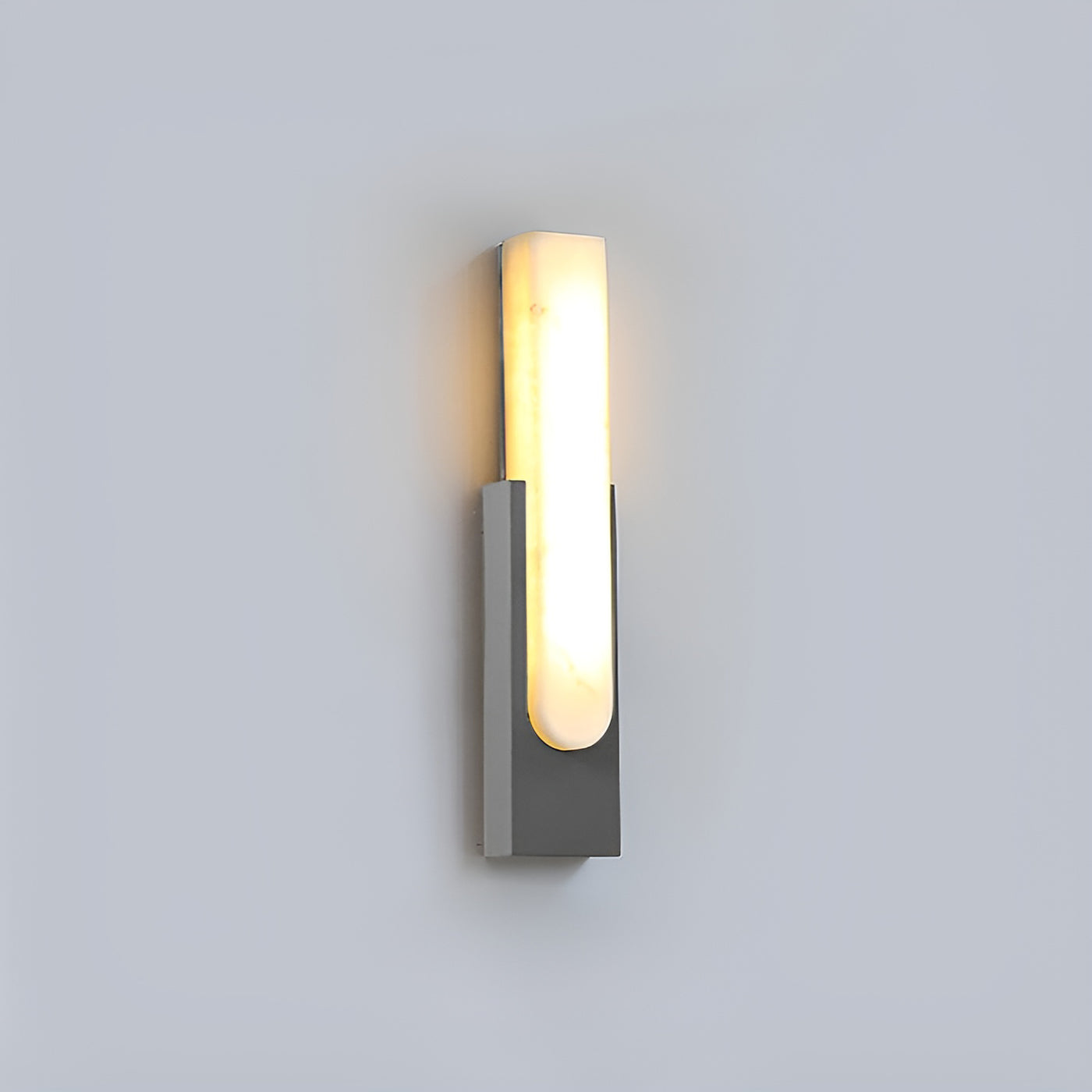 Modern Vertical LED Tube Wall Sconce – 50cm Resin Metal – Bedroom Hallway
