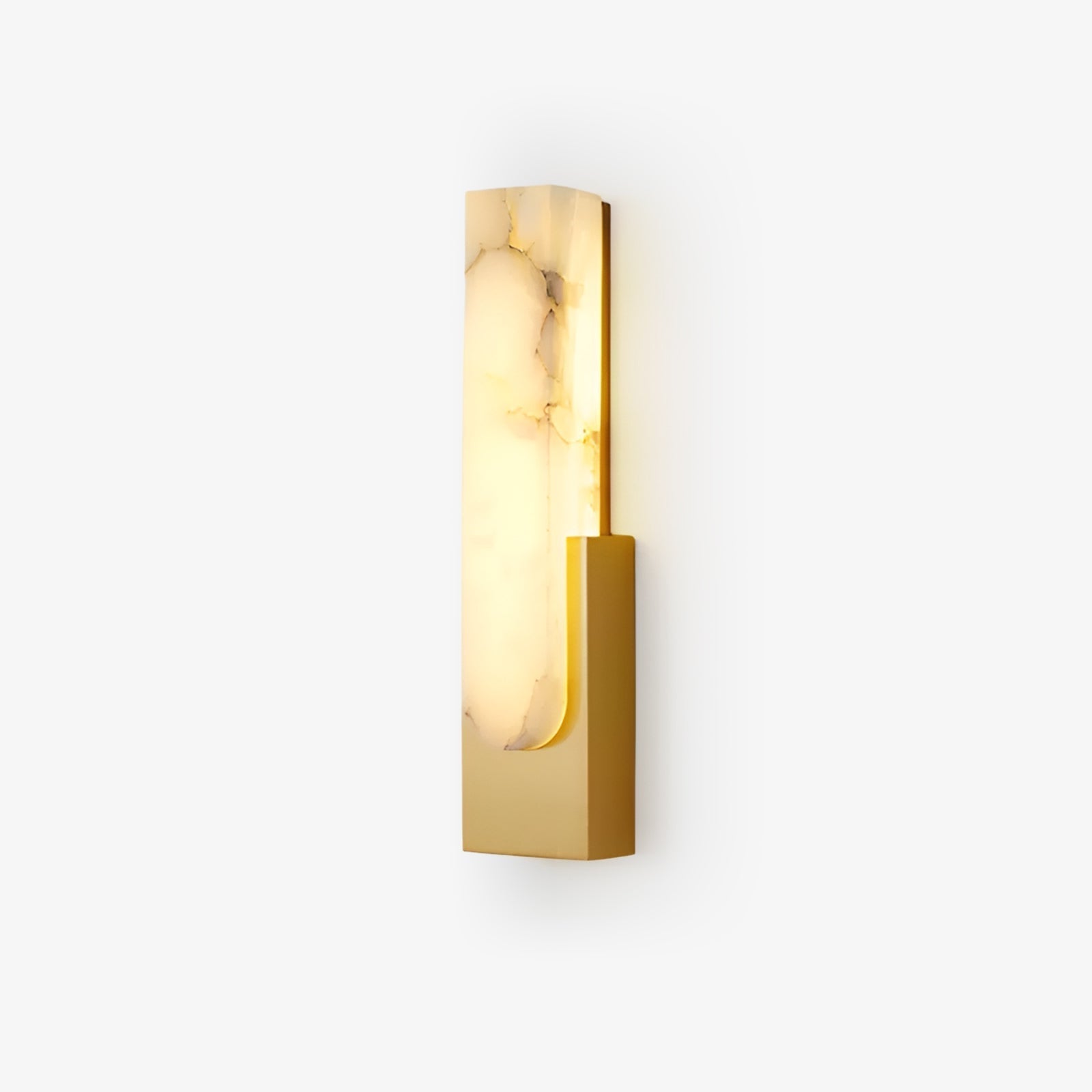 Modern Vertical LED Tube Wall Sconce – 50cm Resin Metal – Bedroom Hallway