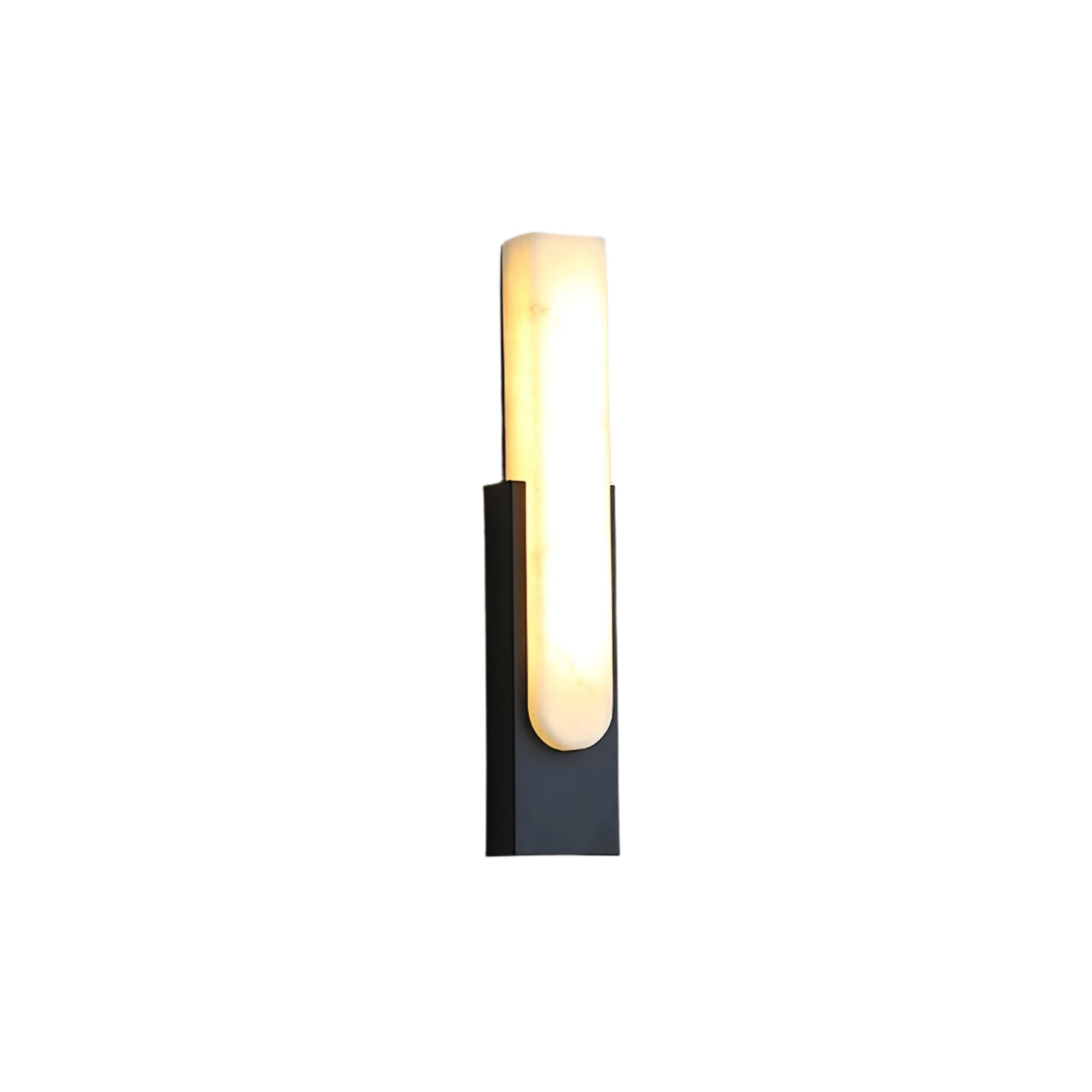 Modern Vertical LED Tube Wall Sconce – 50cm Resin Metal – Bedroom Hallway
