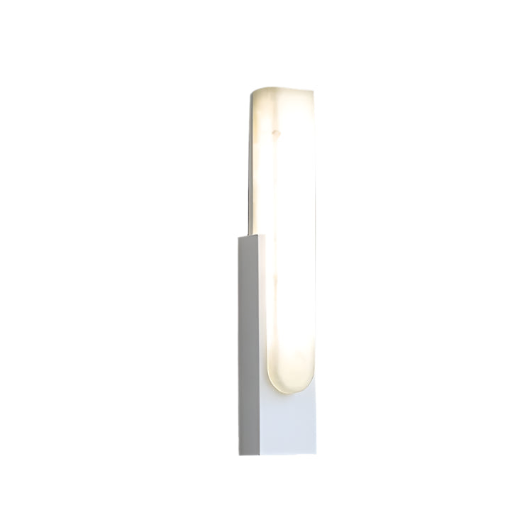 Modern Vertical LED Tube Wall Sconce – 50cm Resin Metal – Bedroom Hallway
