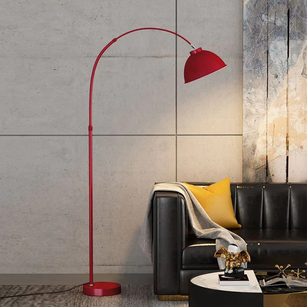 Modern Morandi Arc Floor Lamp