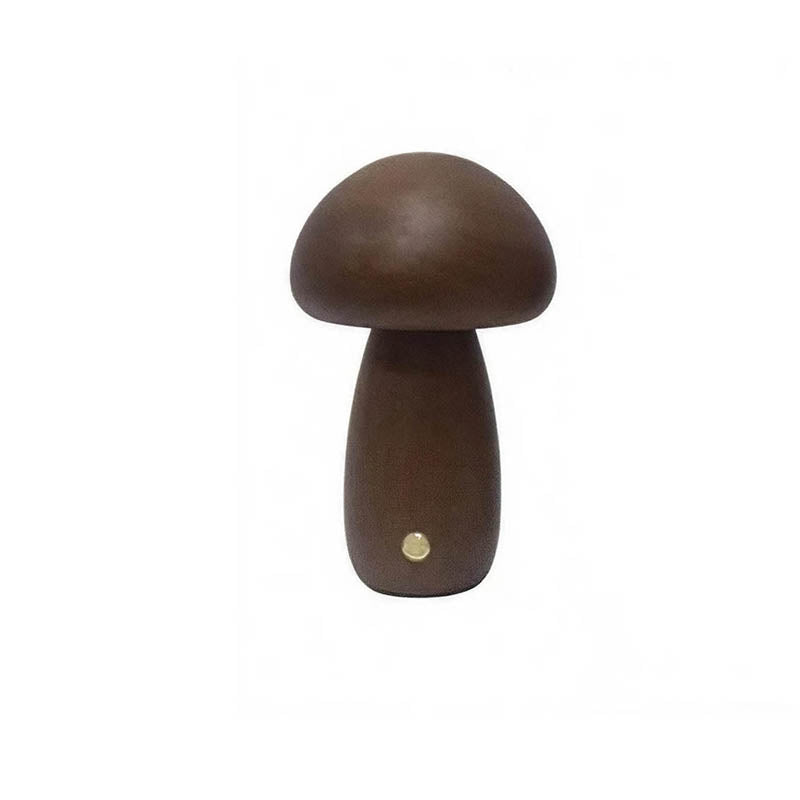 Modern Touch Control Wooden Warm Glow Led Night Light