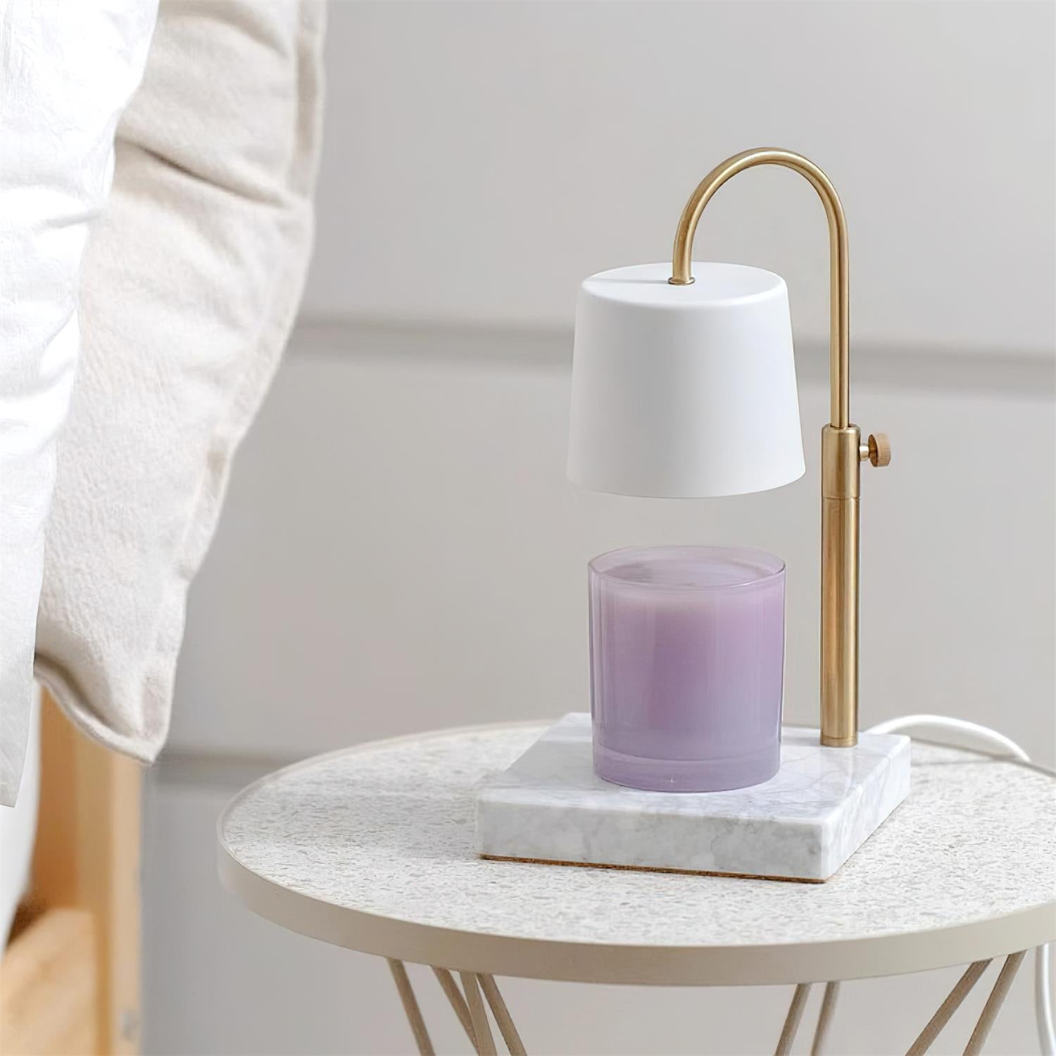 Noroa Candle Warmer Lamp – Matte Ceramic Top