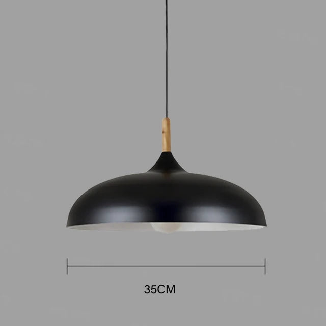 Scandinavian LED Wood Modern Ceiling Pendant Light