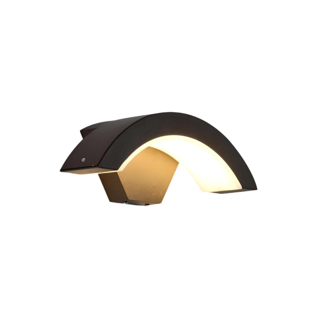 Nordic Motion Sensor Metal Led Outdoor Wall Light Waterproof