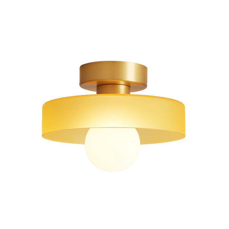 Bauhaus French Modern Minimalist Ceiling Light Fixture