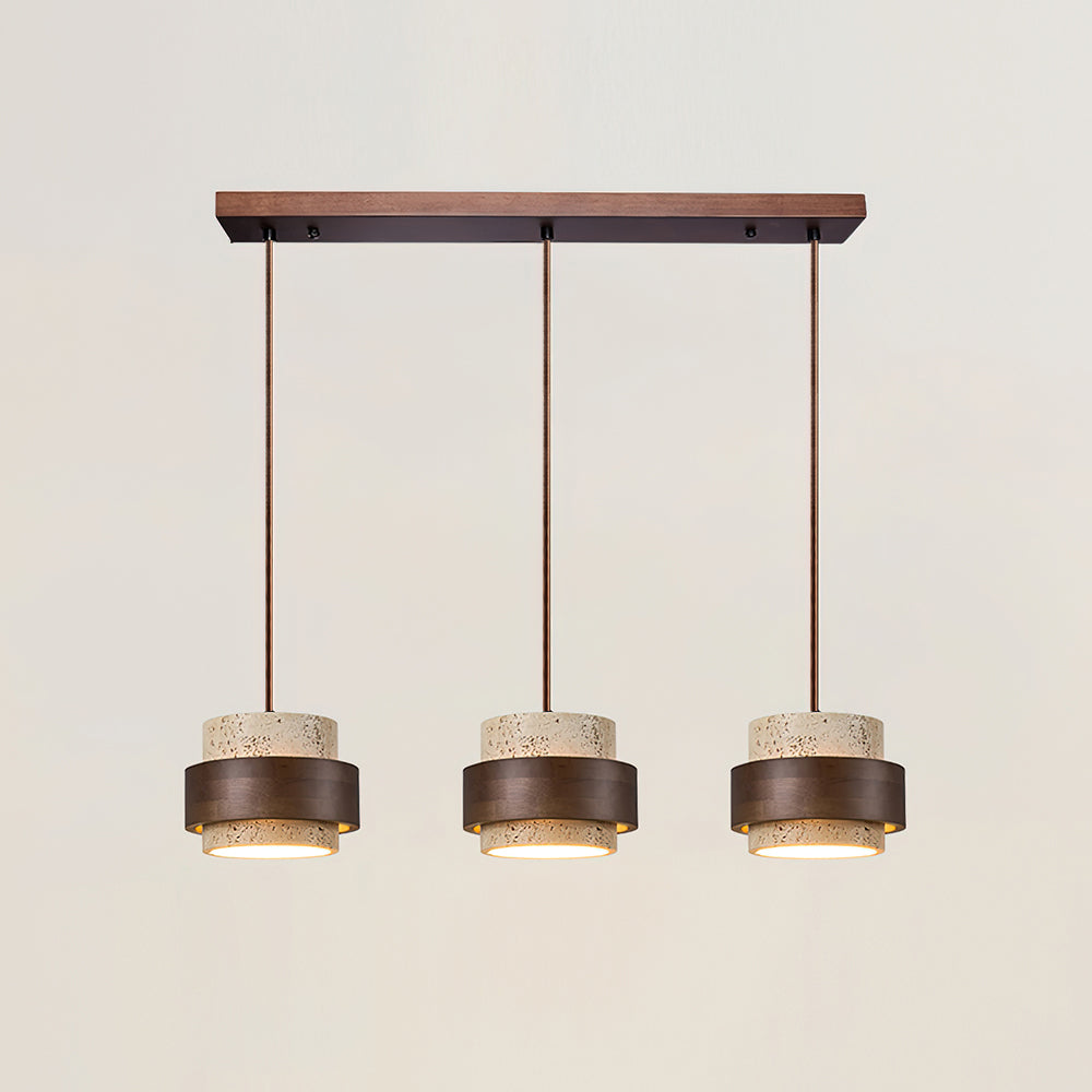 Wabi Sabi Style Stone Pendant Light