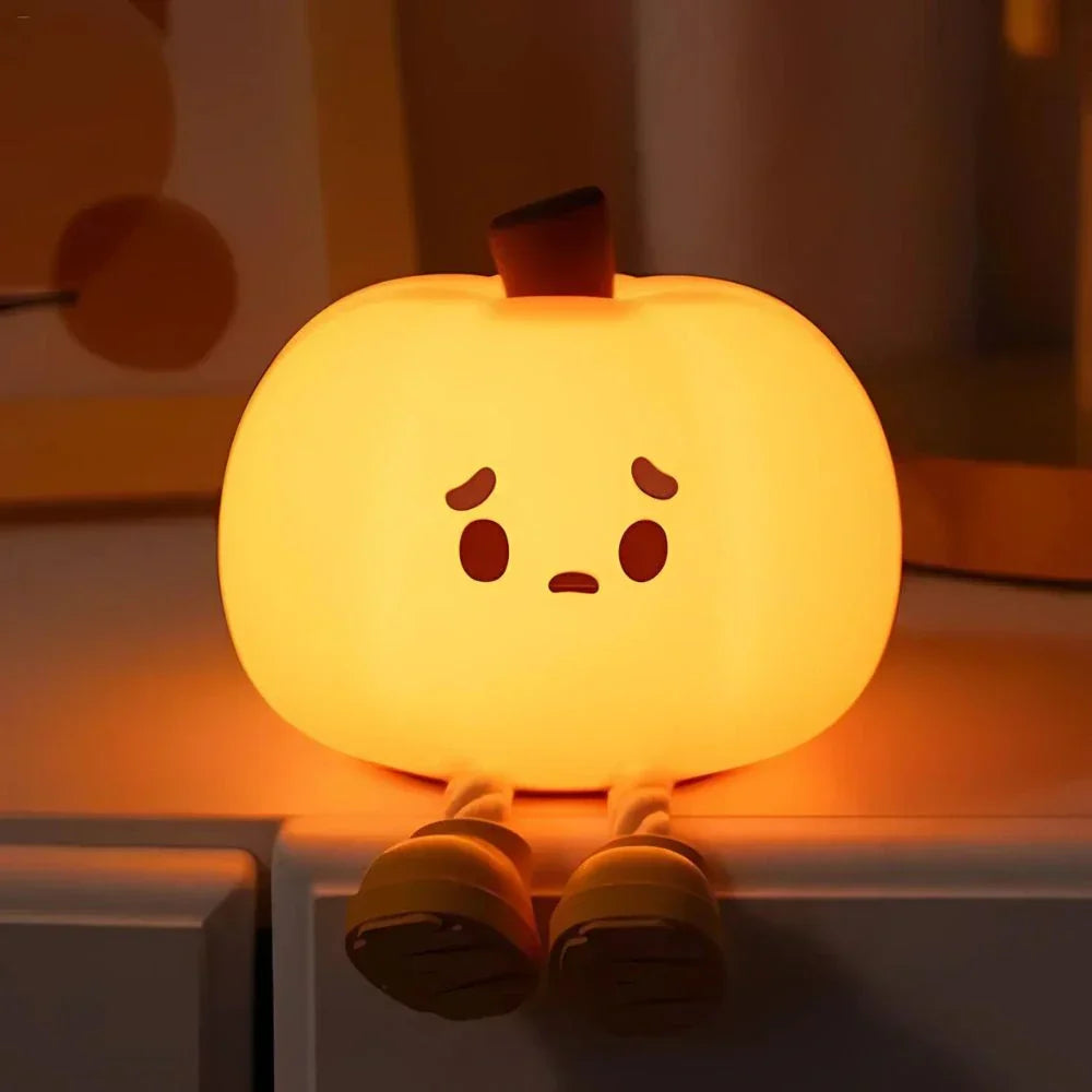 Kids Animal Night Light – Rechargeable Soft Silicone LED – Dimmable Timer Nursery