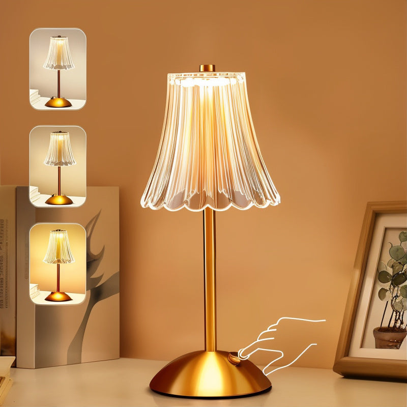 Dimmable Bedside Table Lamp - Cordless Battery Operated