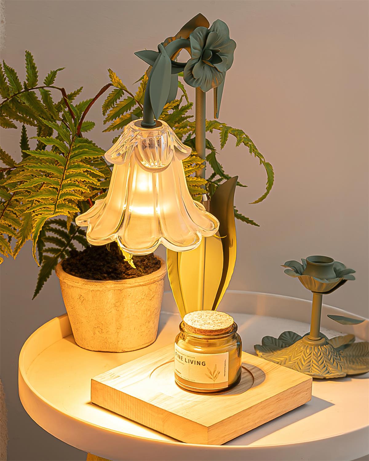 Modern Flameless Candle Warmer Lamp