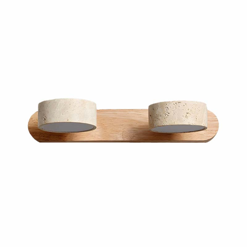 Modern Elegant Wood Natural Minimalist Indoor Wall Light