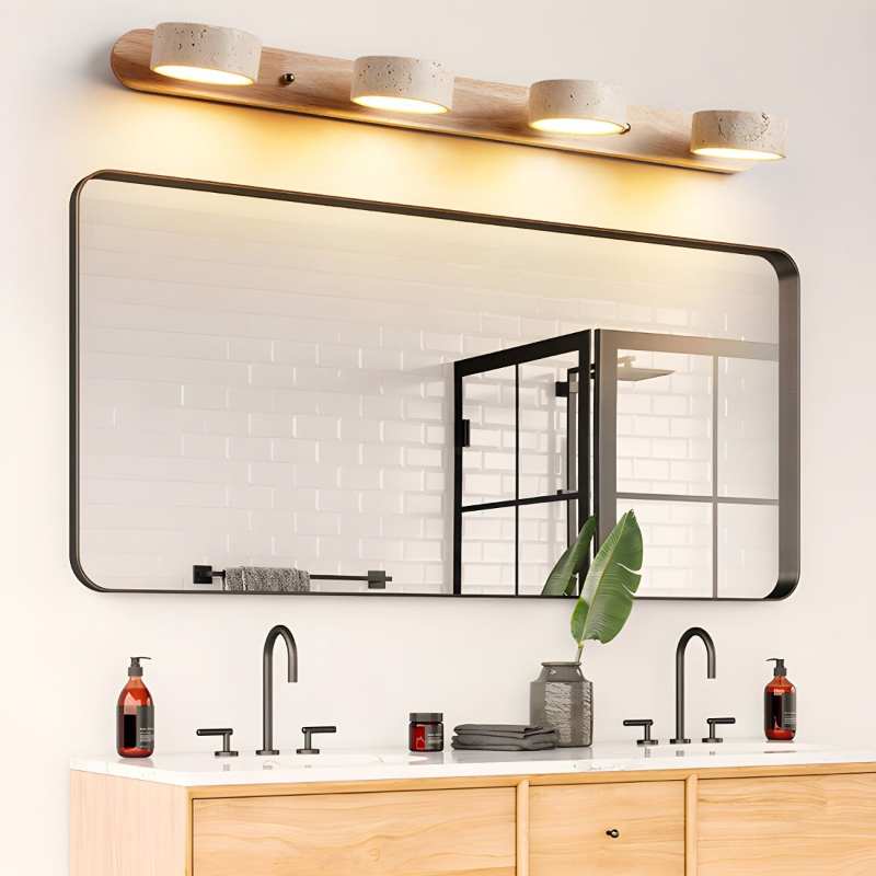 Modern Elegant Wood Natural Minimalist Indoor Wall Light