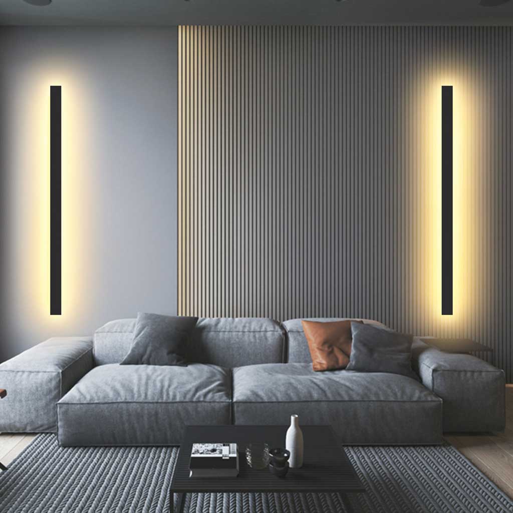 Minimalist Indoor Aluminum Modern Wall Lamp Sconce