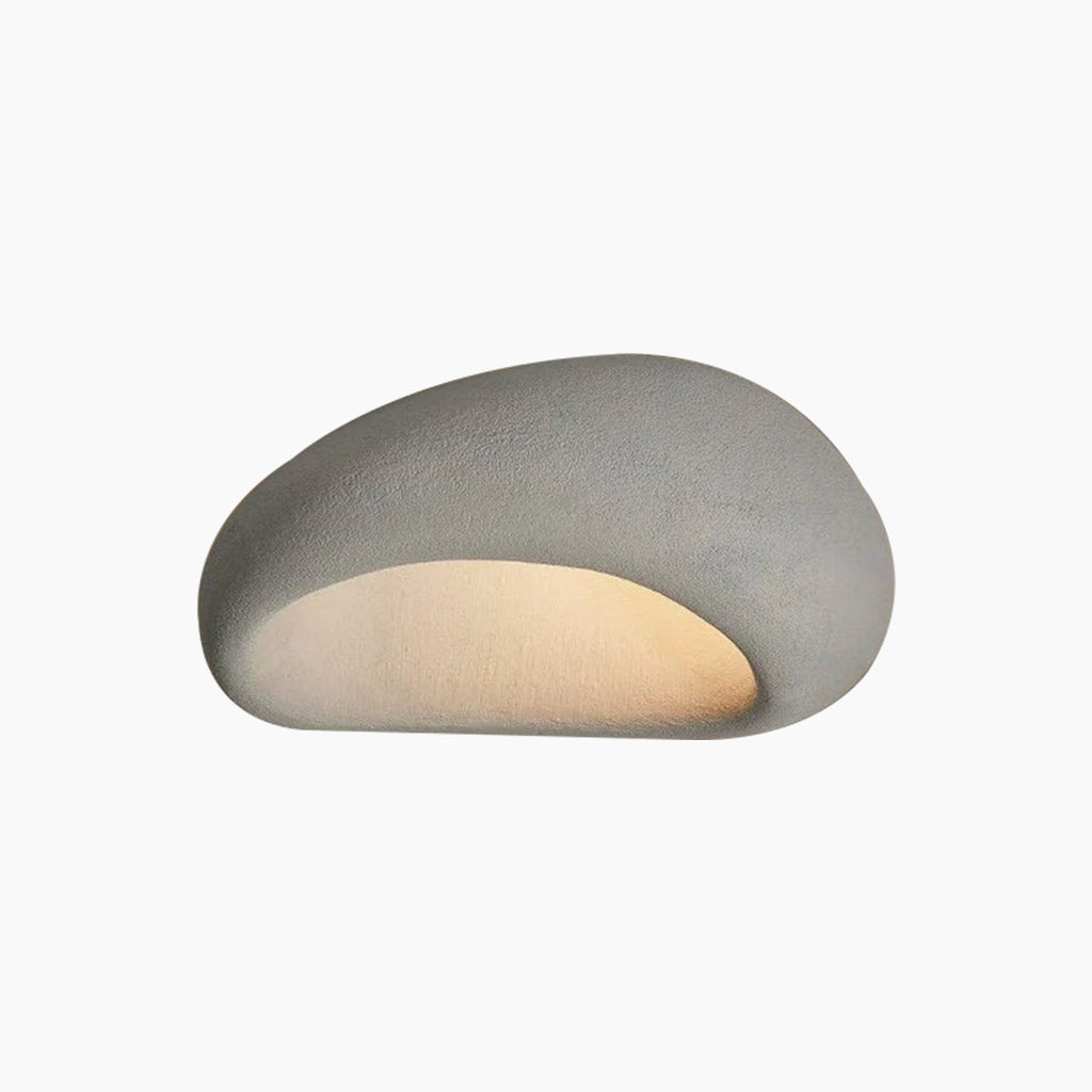 Wabi Sabi Minimalist LED Low Profile Flush Mount Ceiling Light