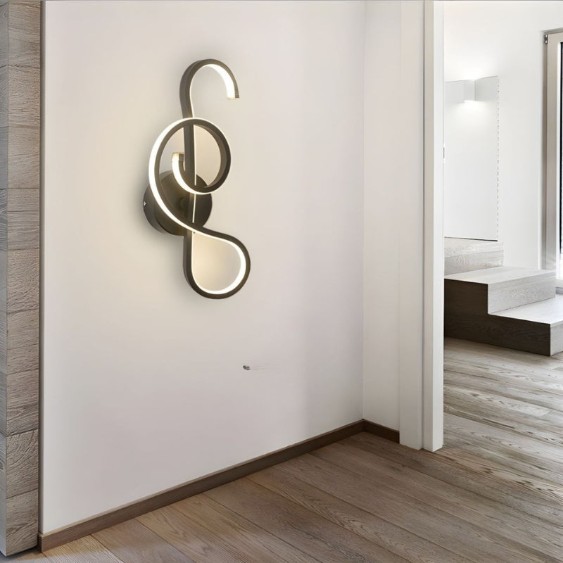 Modern Sculptural Acrylic Wall Light – Integrated 10W LED – Lounge & Hallway