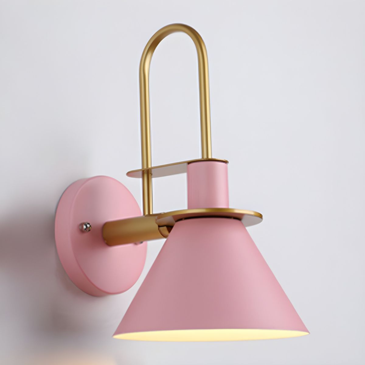 Modern Cone Metal Wall Light – Hardwired – Bathroom & Hallway