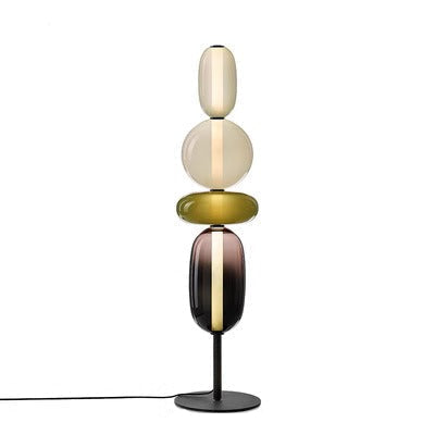 Designer Floor Lamp Colorful LED Adjustable Height Modern