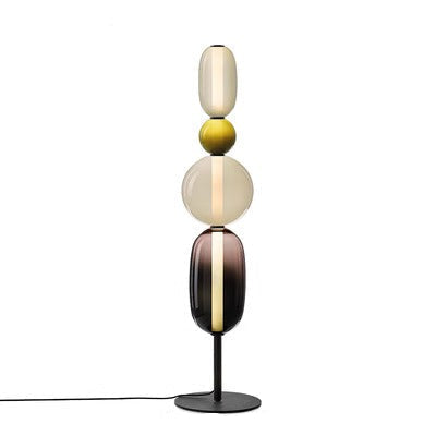 Designer Floor Lamp Colorful LED Adjustable Height Modern