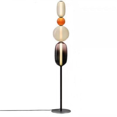 Designer Floor Lamp Colorful LED Adjustable Height Modern