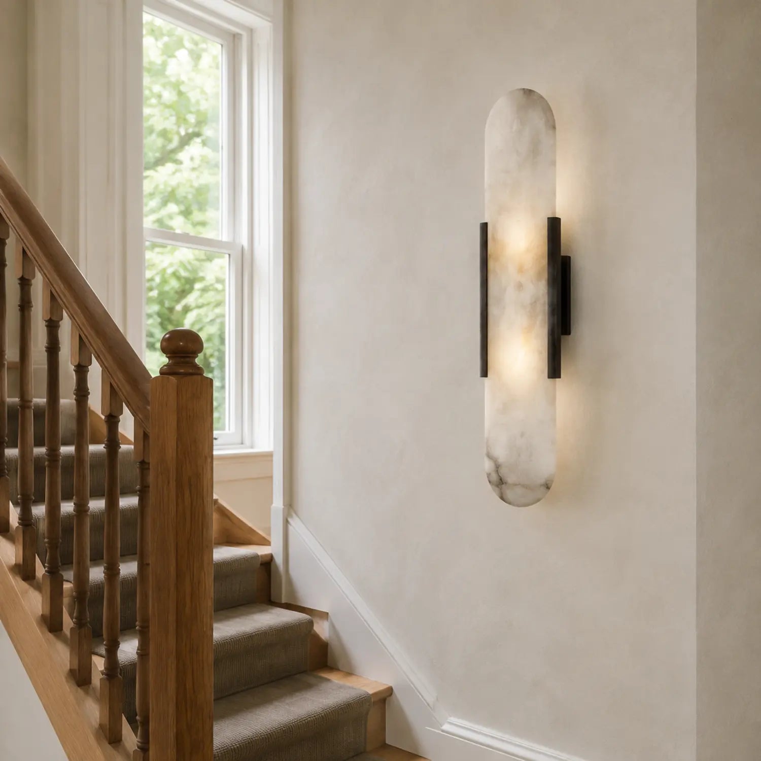 Natural Marble Wall Sconce