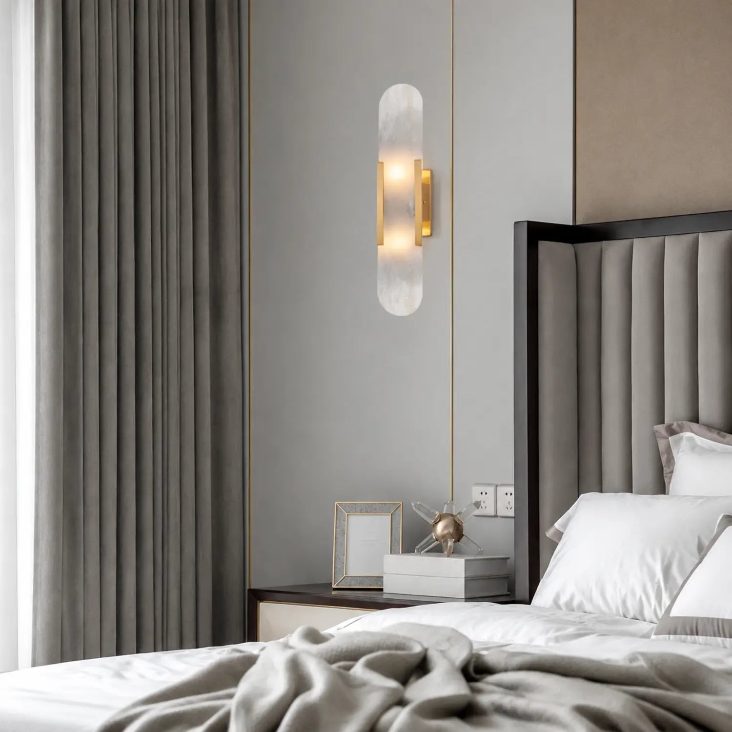 Natural Marble Wall Sconce