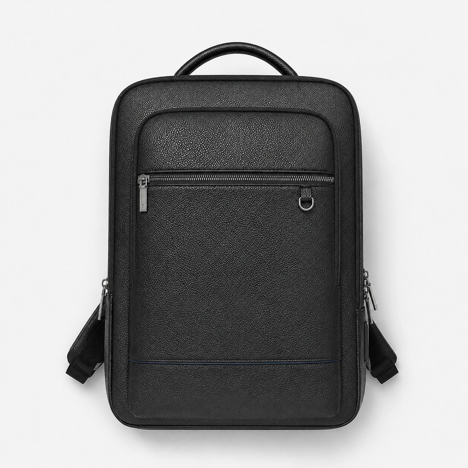 Executive PU Leather Laptop Backpack