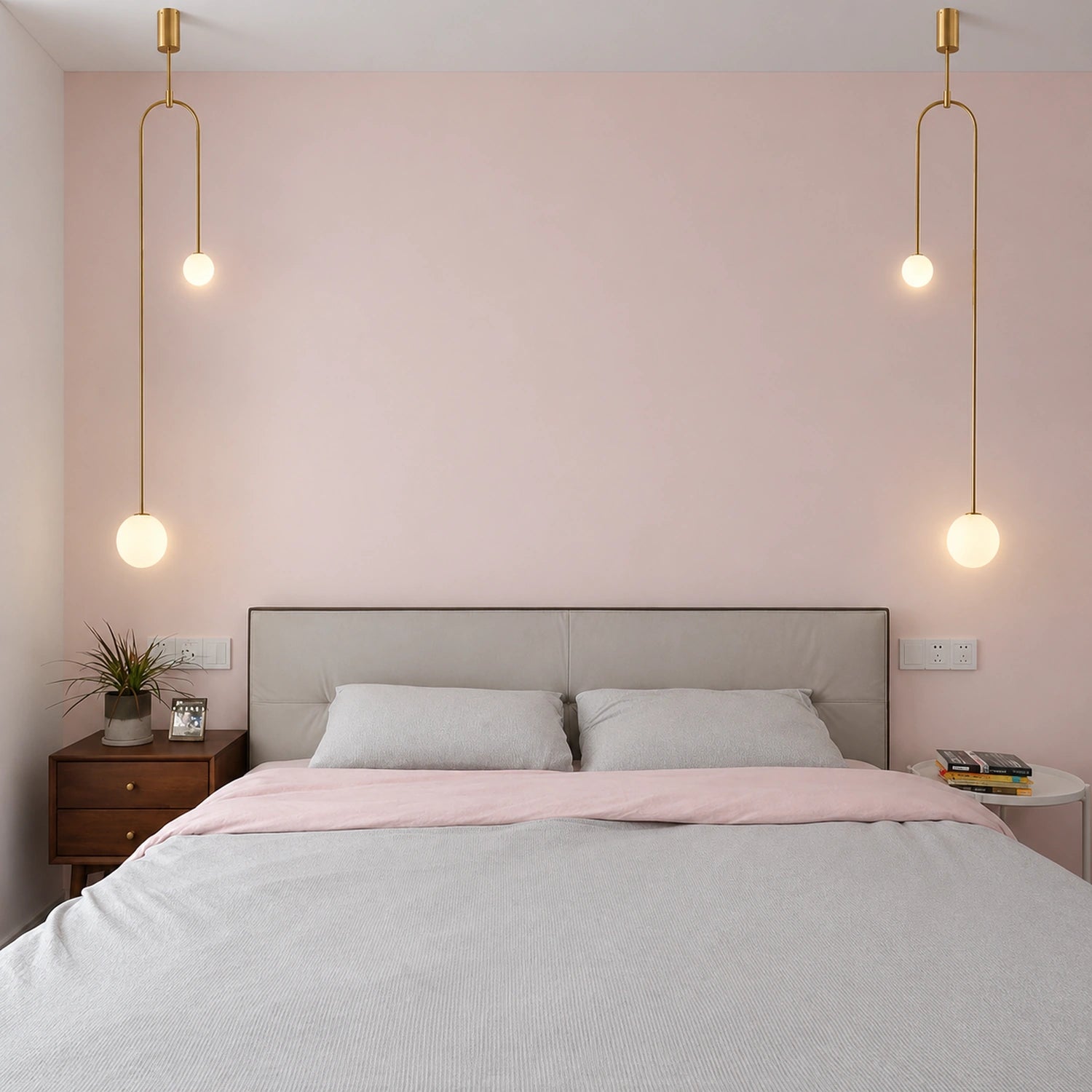 Modern Glass Ball Pendant Light