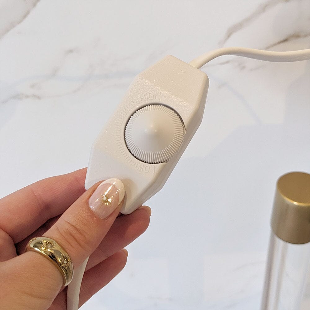 Luxury Candle Warmer Lamp with Elegant Gold Accents