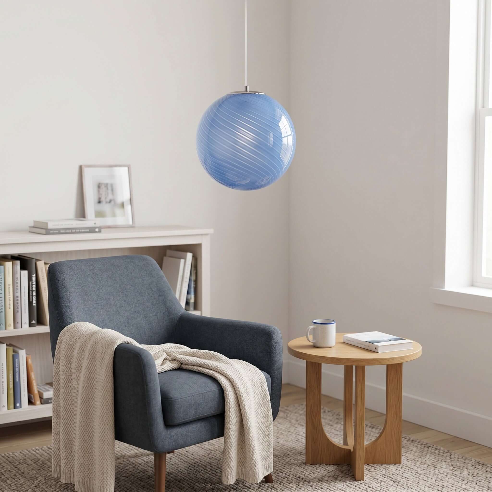 Colourful Bubble Glass Pendant Light