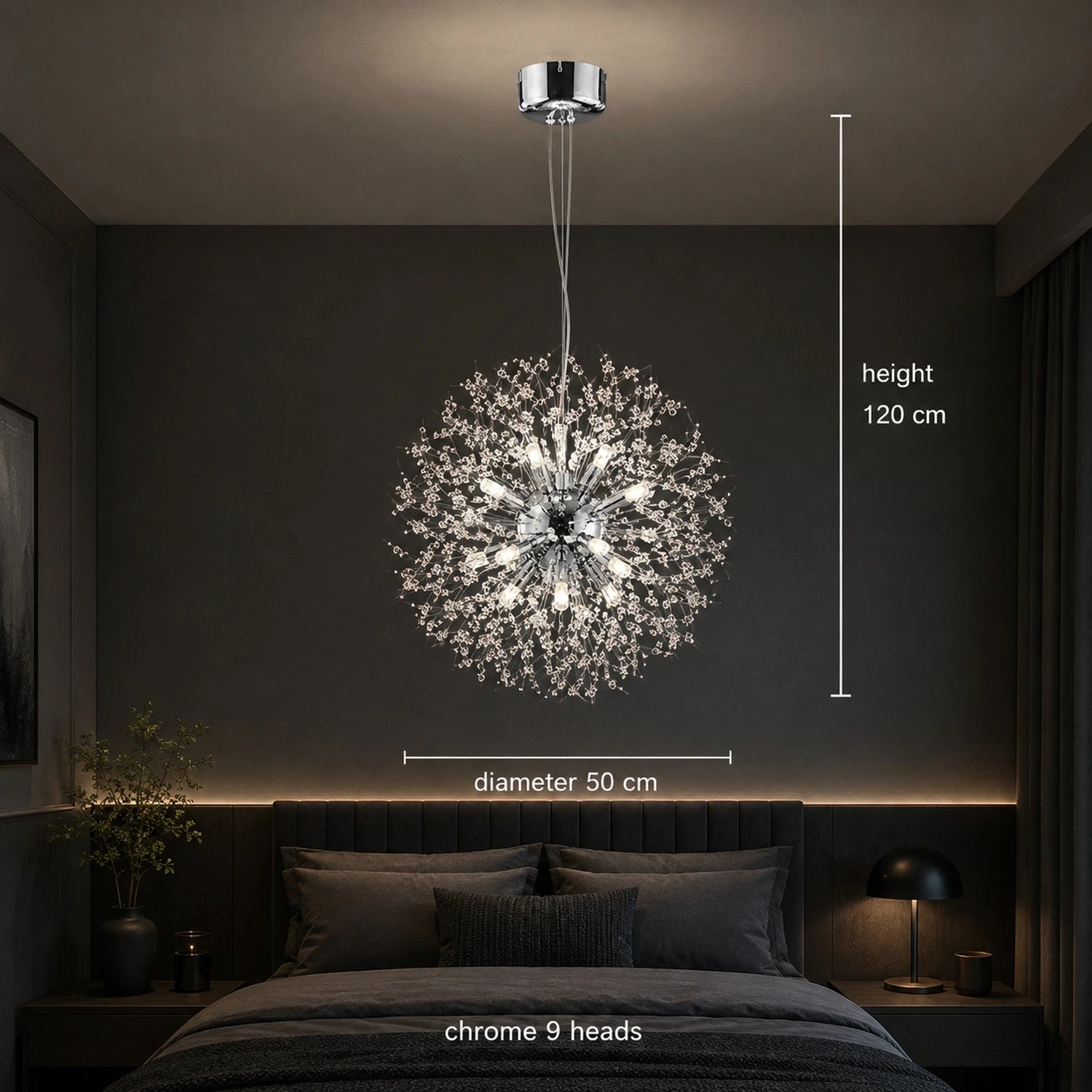 Modern Dandelion LED Pendant Light