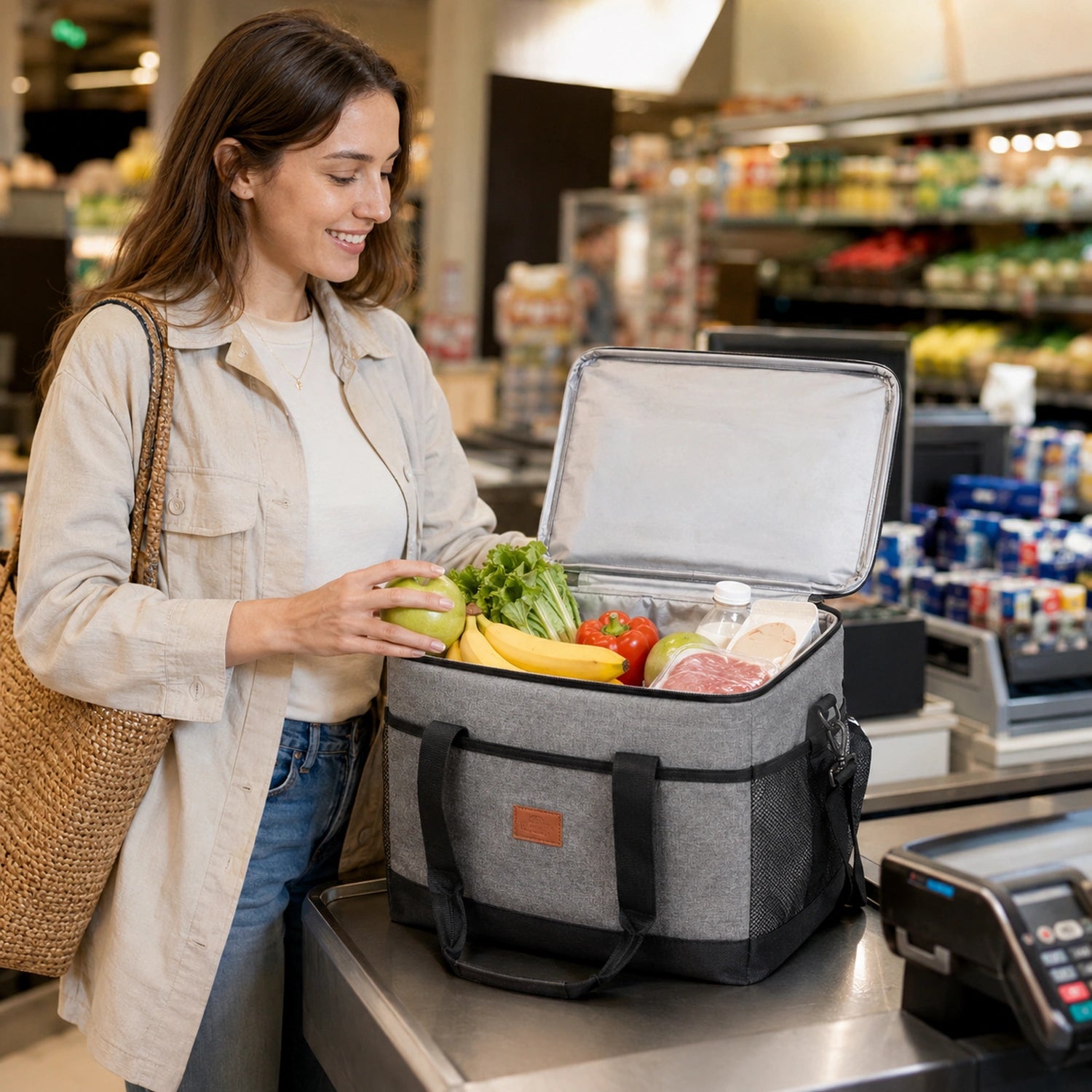 35L Large Insulated Cooler Bag