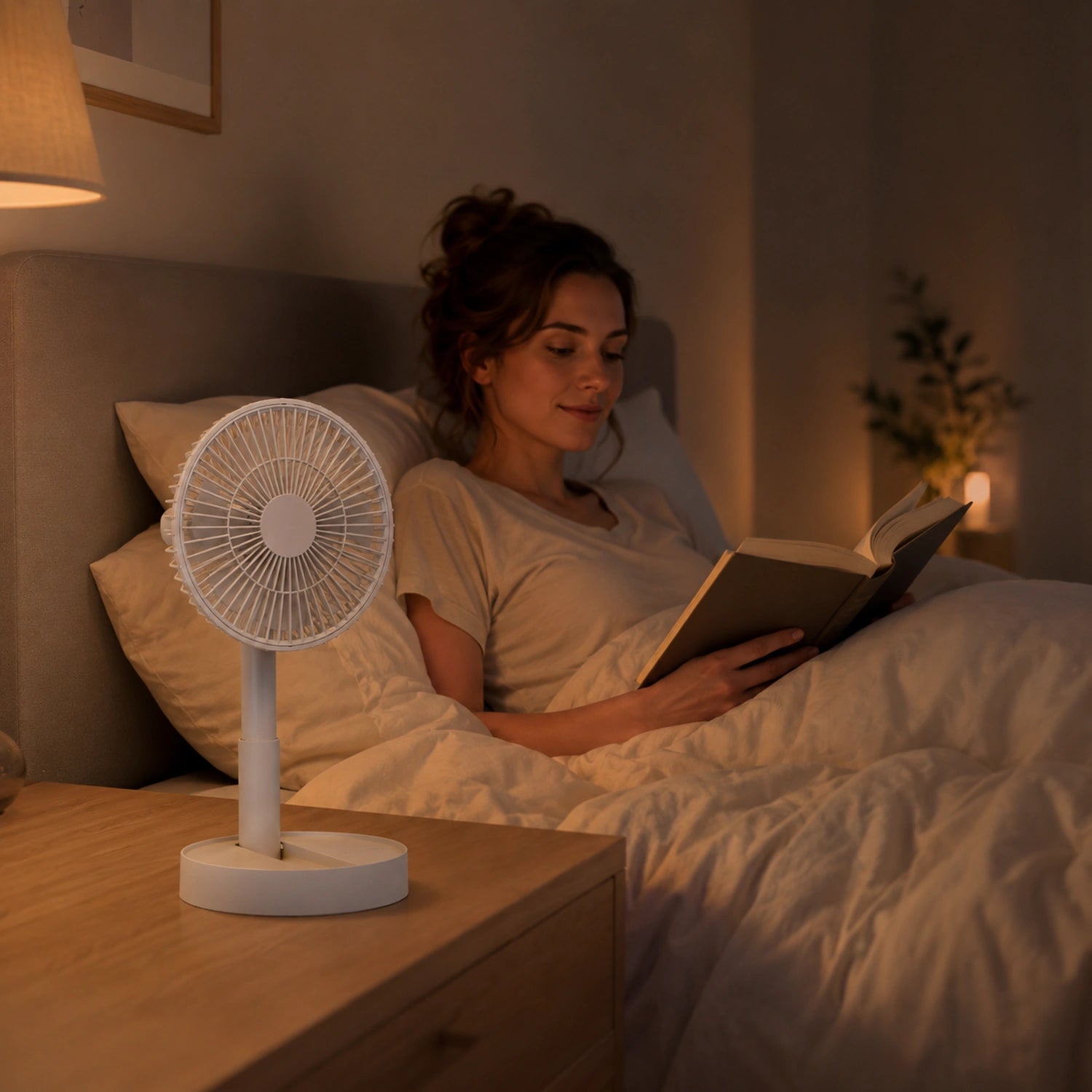 Portable Foldable Rechargeable Desk Fan