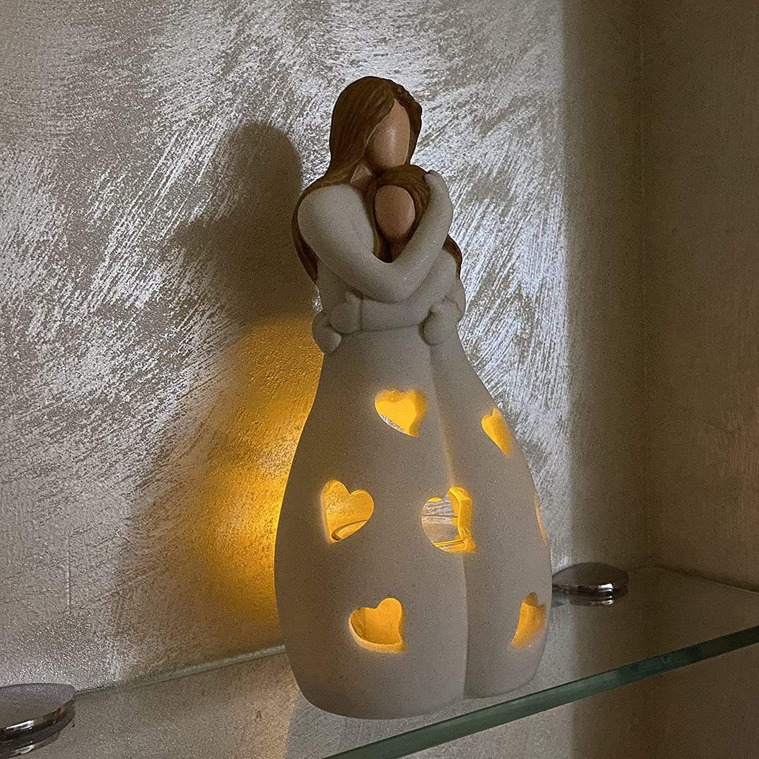 Heart LED Bedside Table Lamp - Night Light - Heart Shape