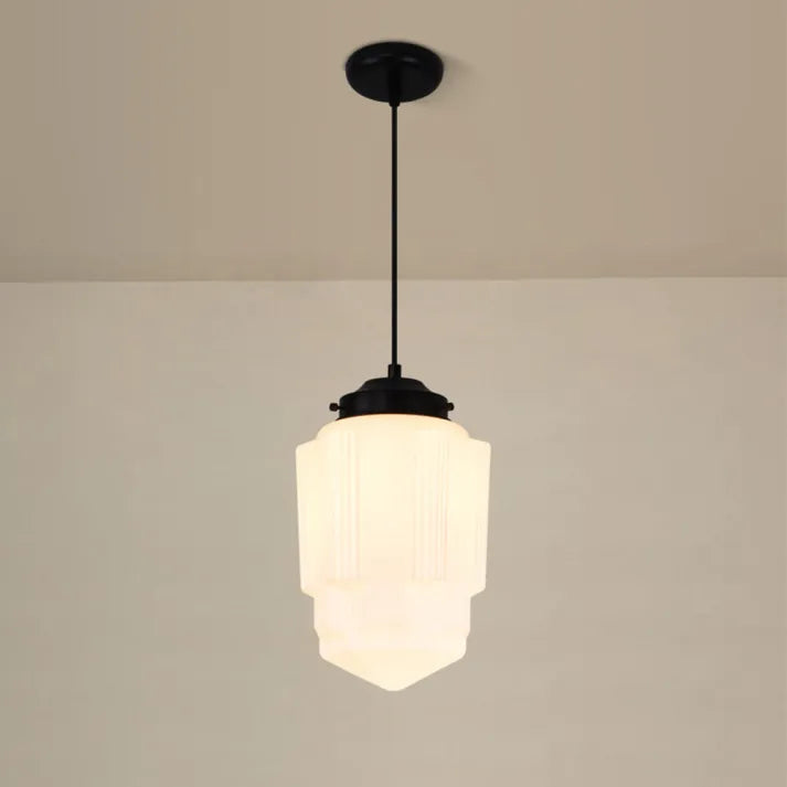 Vintage Glass Kitchen Island Pendant Light