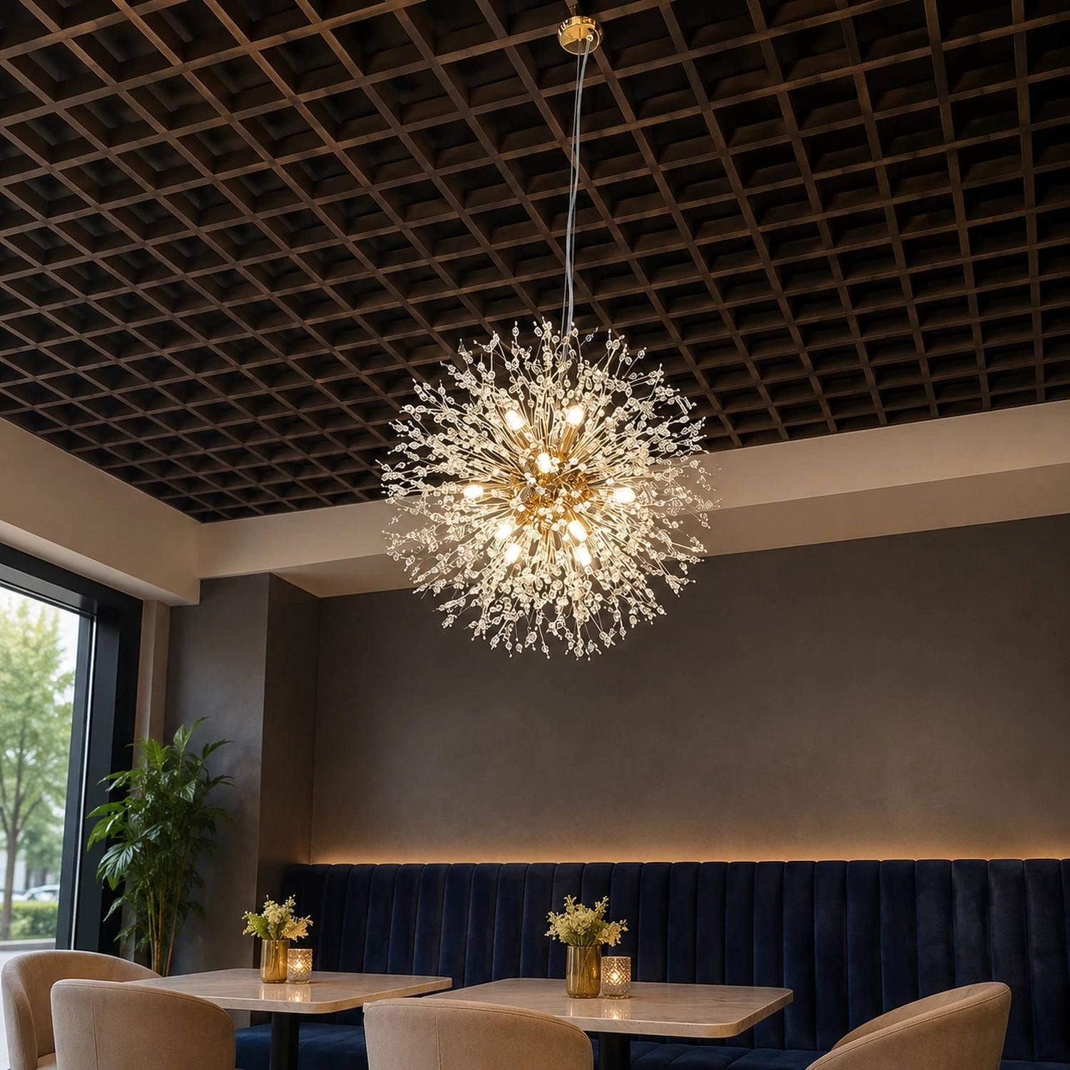 Modern Dandelion LED Pendant Light