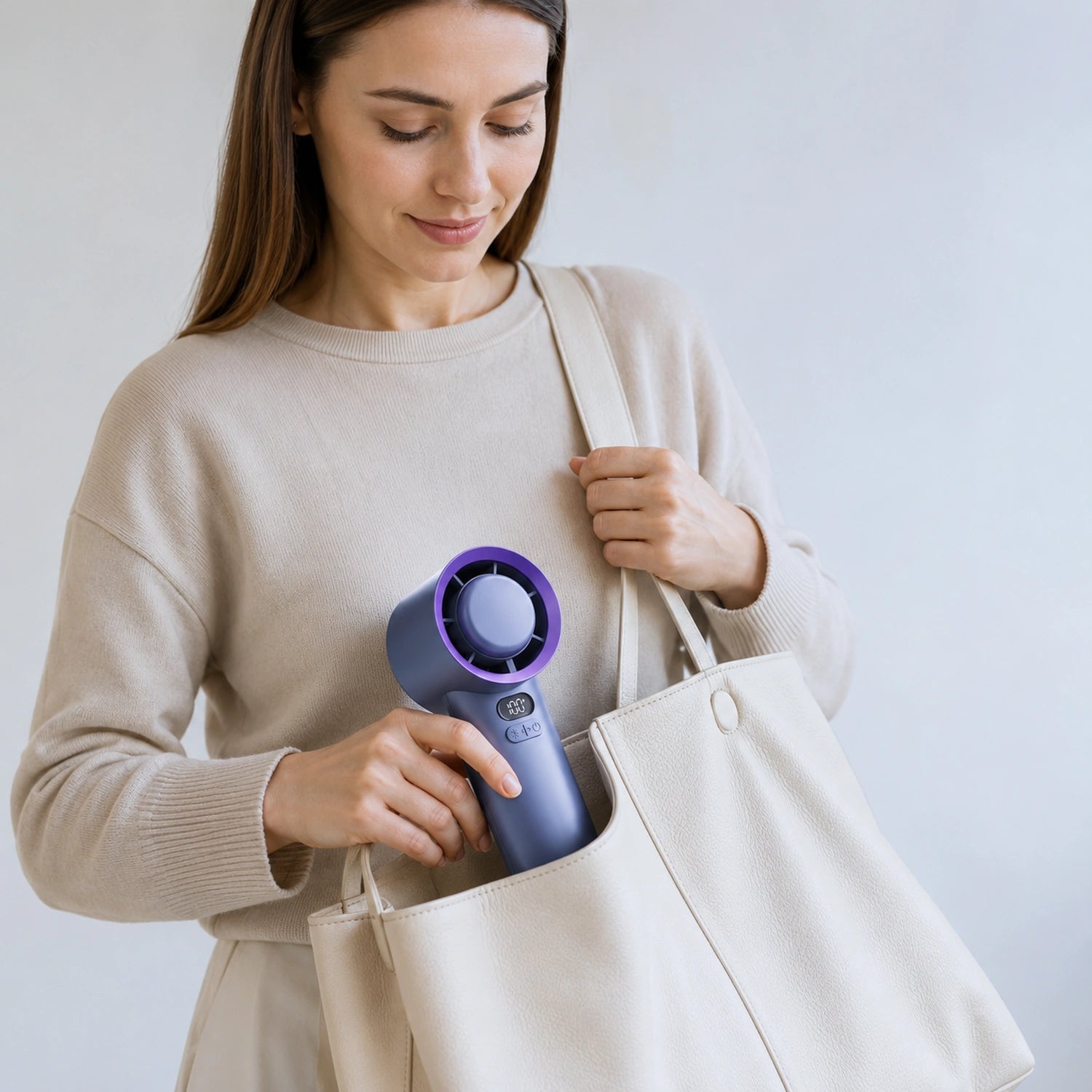 Rechargeable Turbo Handheld Fan