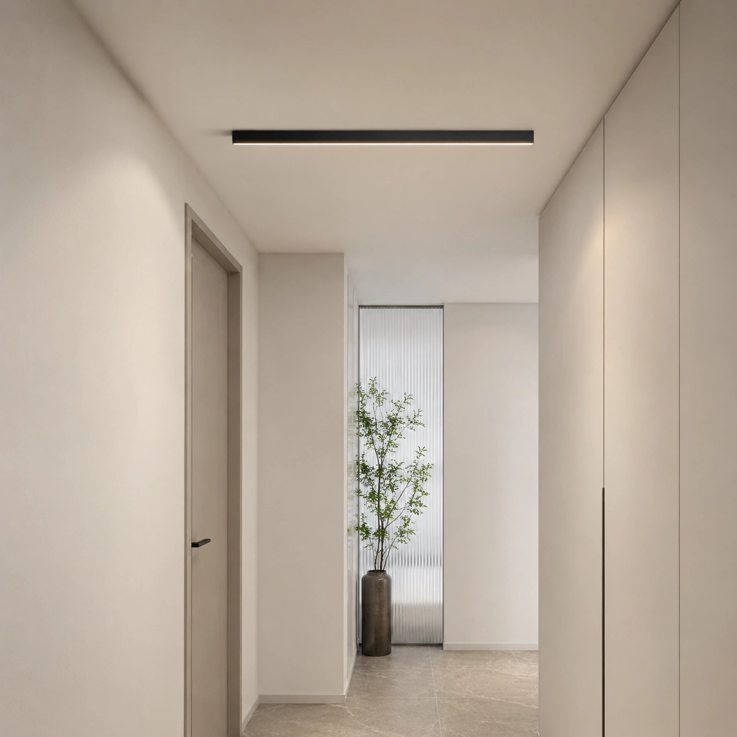 Minimalist Linear LED Ceiling Light