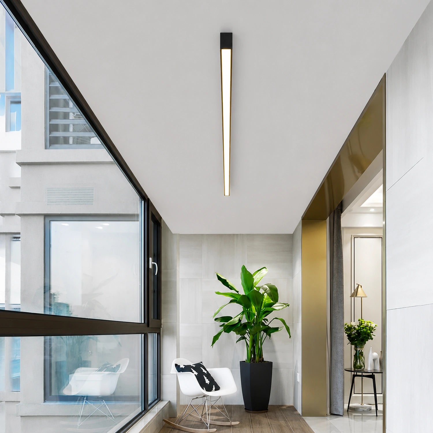 Minimalist Linear LED Ceiling Light