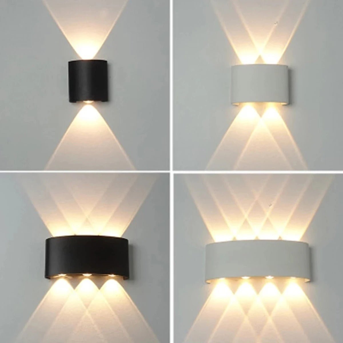 Modern Waterproof LED Wall Lamp Outdoor Indoor Lighting