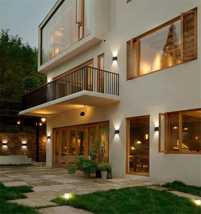 Modern Waterproof LED Wall Lamp Outdoor Indoor Lighting