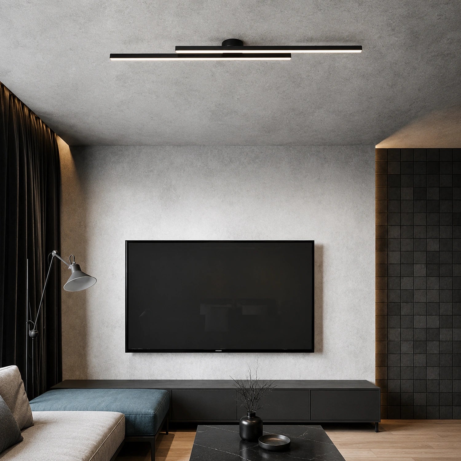Modern Linear LED Ceiling Light