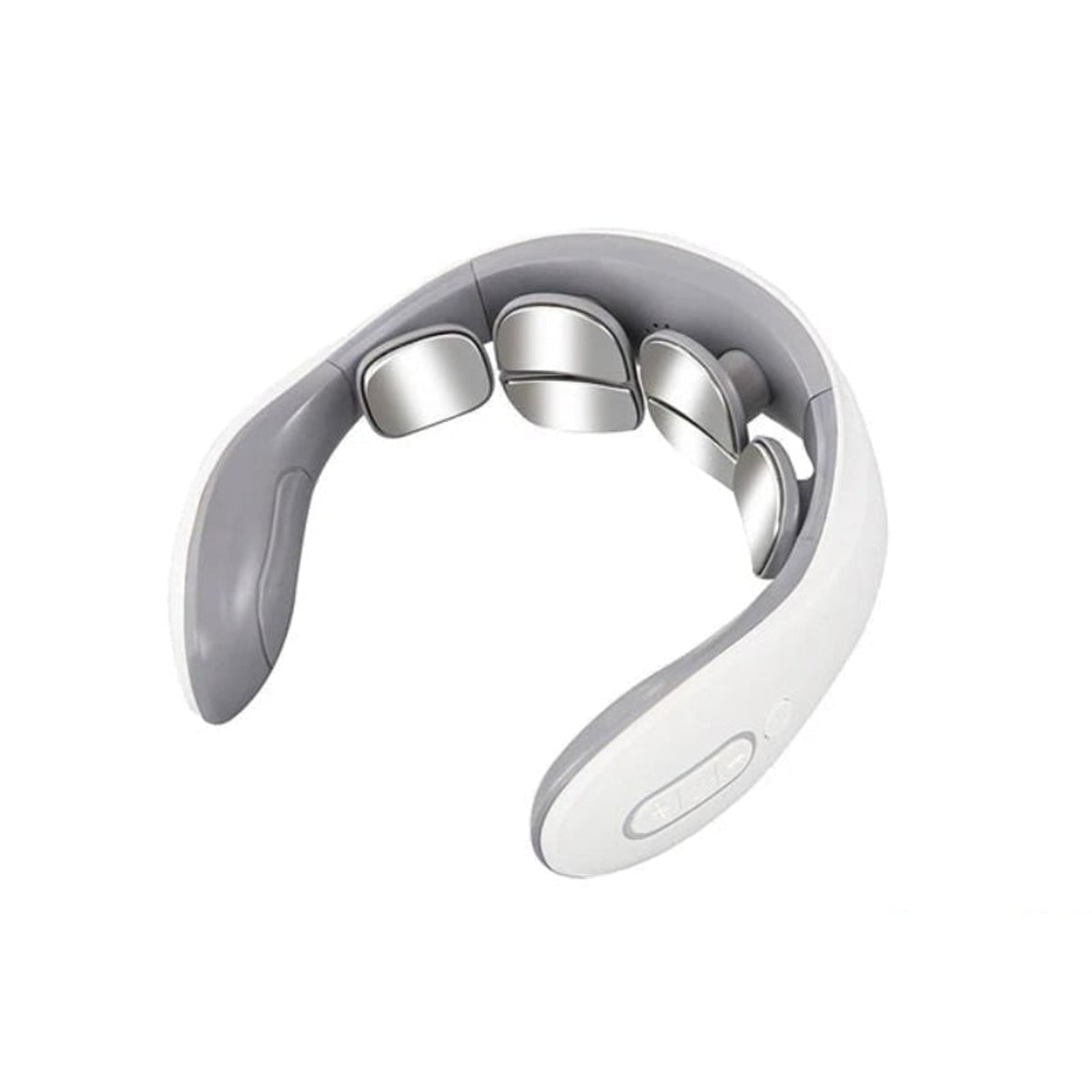 Basic neck massager model with contact pads