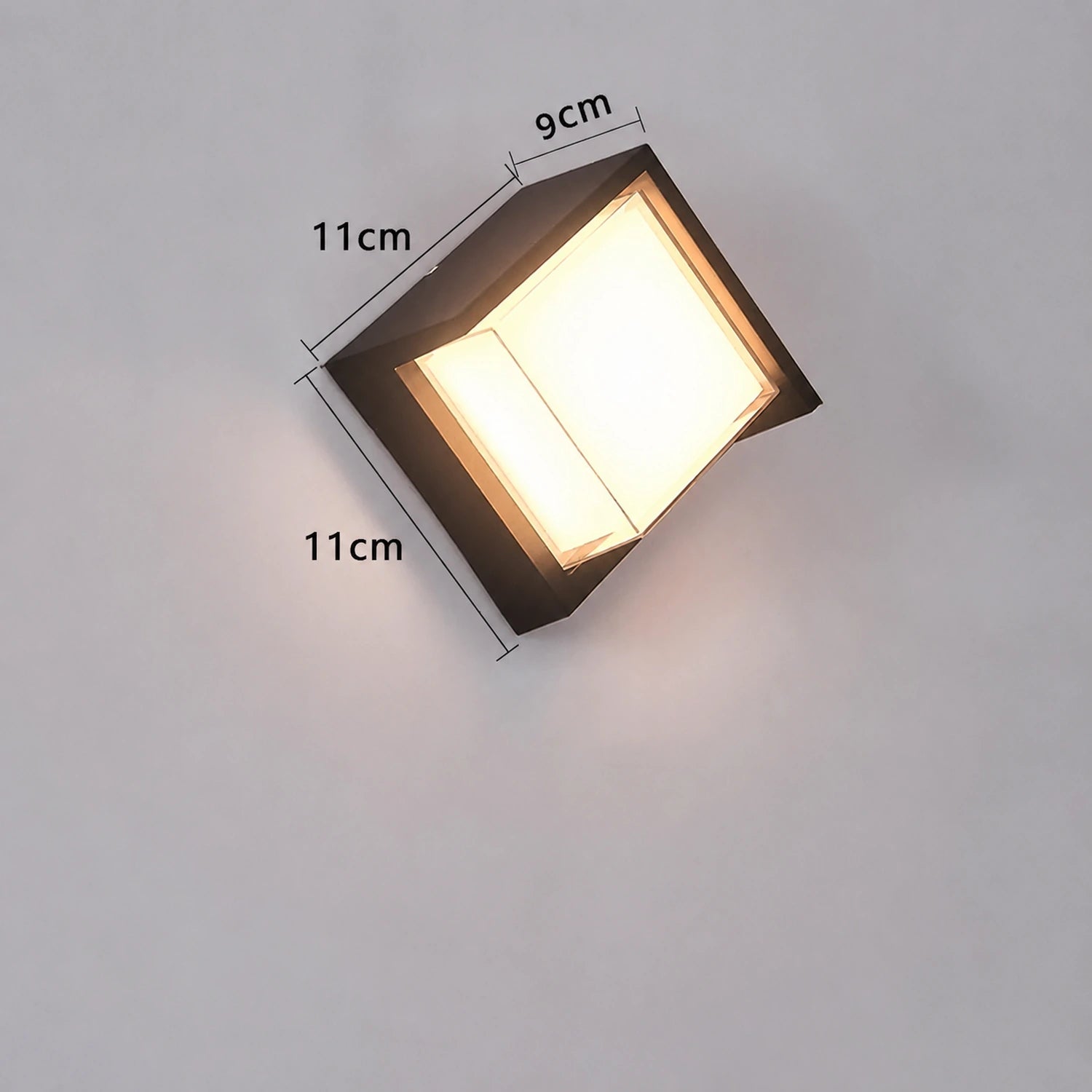 Modern LED Wall Light for Indoor & Outdoor Use