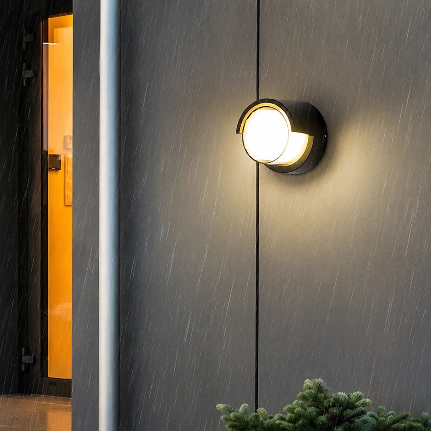 Modern LED Wall Light for Indoor & Outdoor Use