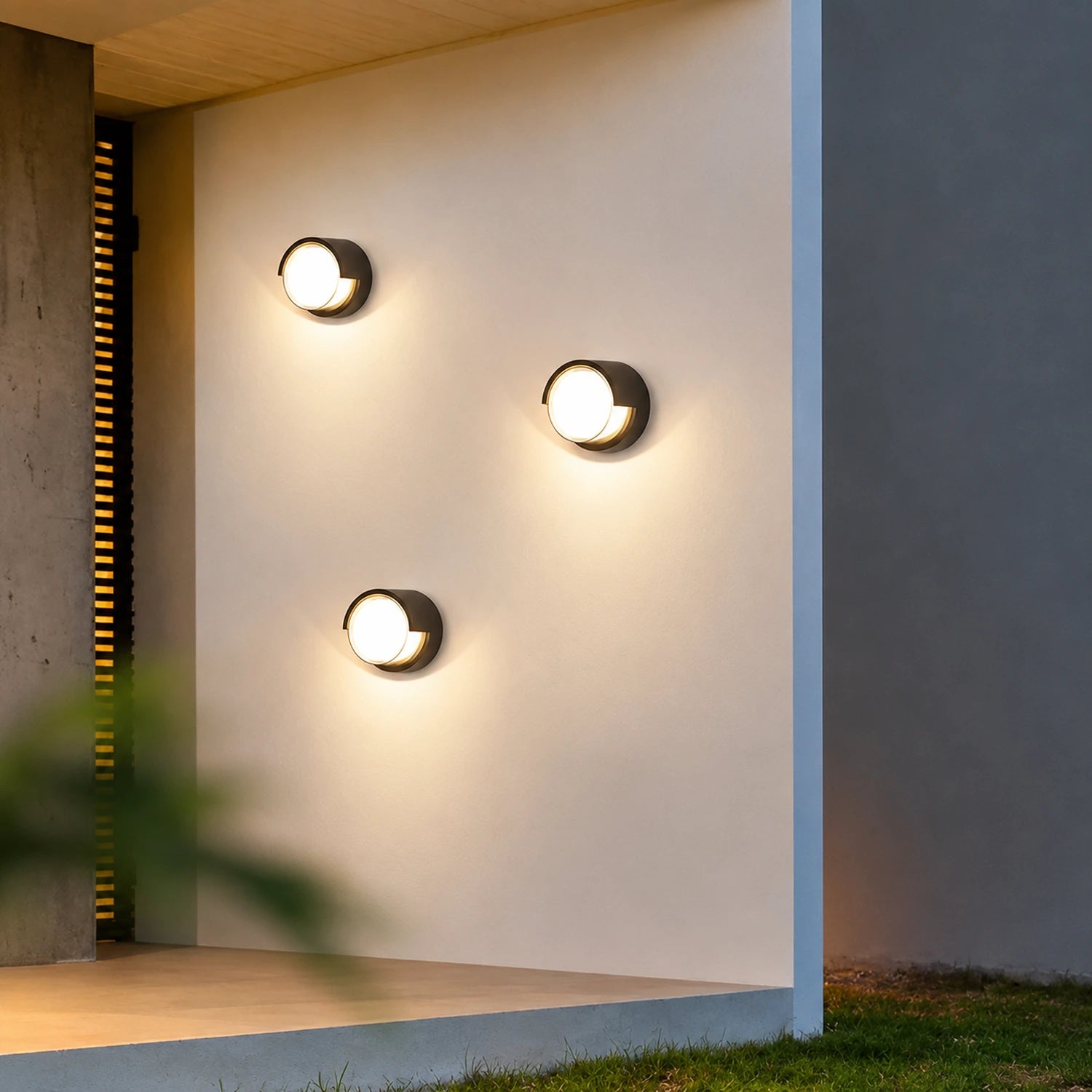 Modern LED Wall Light for Indoor & Outdoor Use