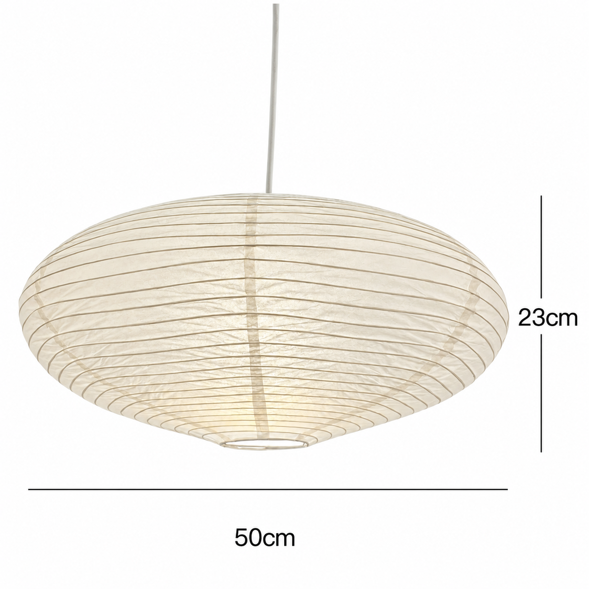 Wabi Sabi Paper Pendant Light